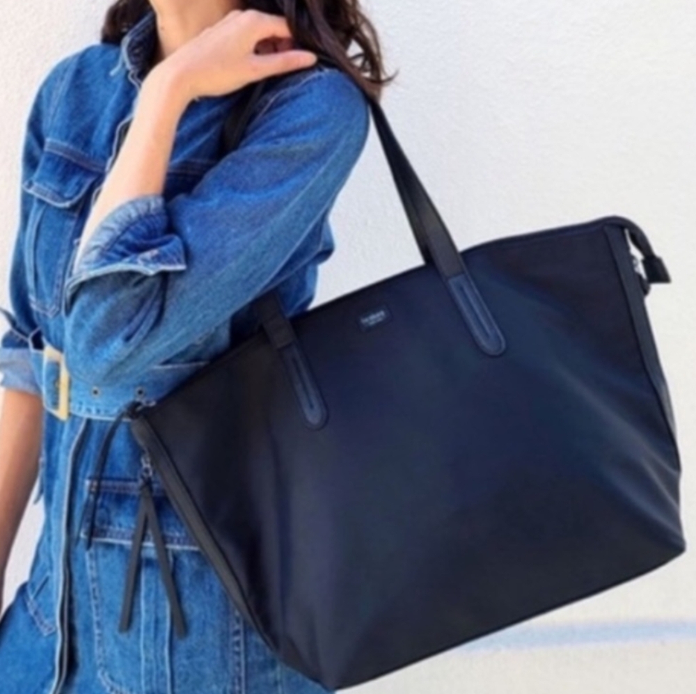 BNWT Botkier Black Nylon Tote Bag